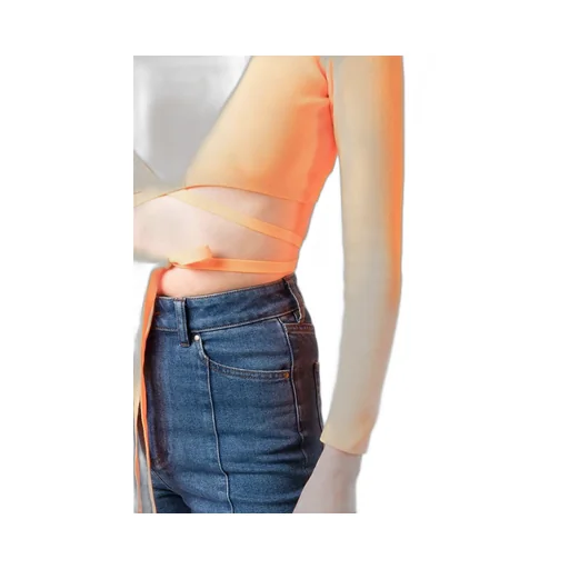 Cropped V-Neck Top