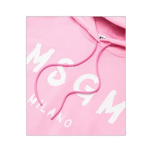 Logo Printed Drawstring Hoodie
