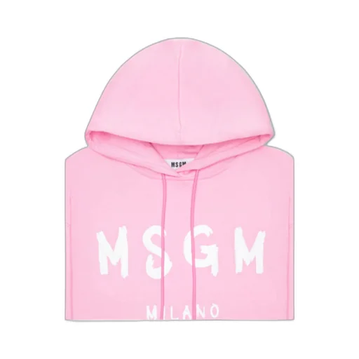 Logo Printed Drawstring Hoodie