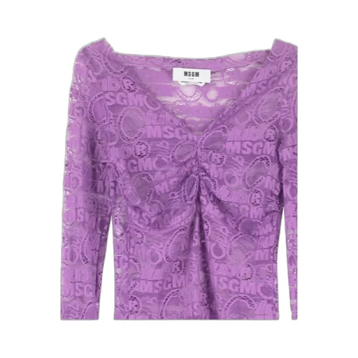 Lace Layered V-Neck Top