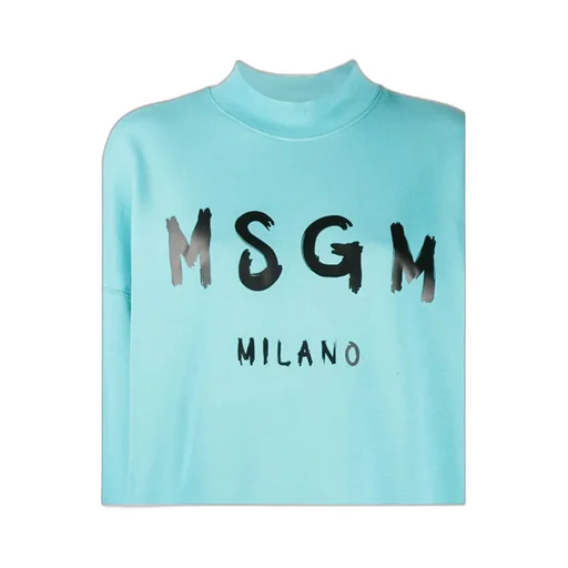 Logo Details Sweater-Style Dress