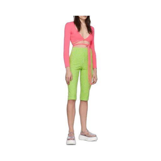 V-Neck Cropped Top
