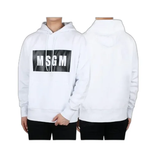 Logo-Print Cotton Hoodie