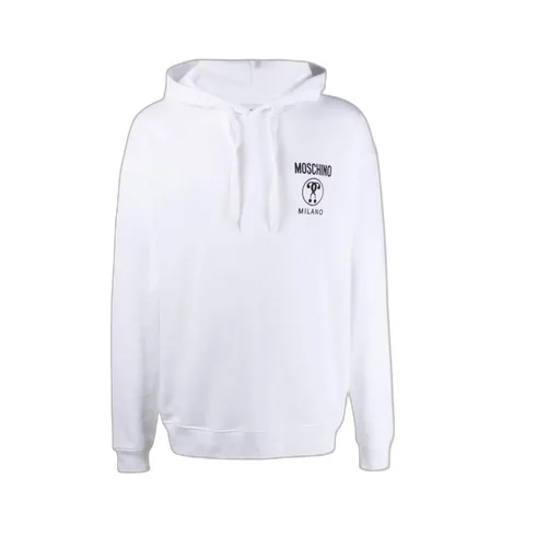 Double Question Mark Logo-Print Hoodie