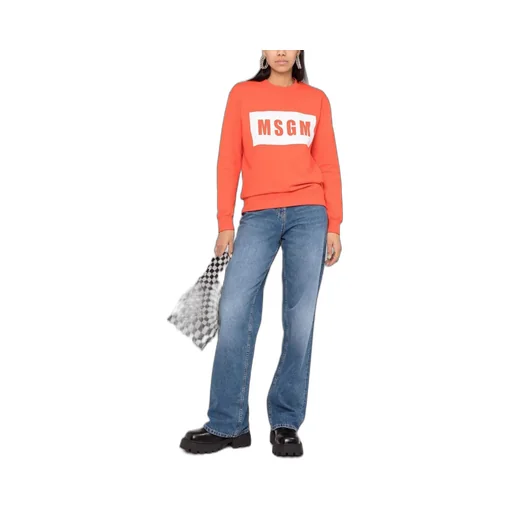 Logo-Print Crew Neck Sweatshirt