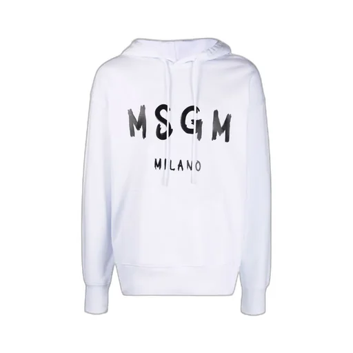 Logo Print Pullover Hoodie