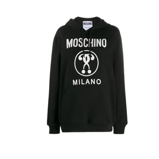Double Question Mark Print Sweatshirt