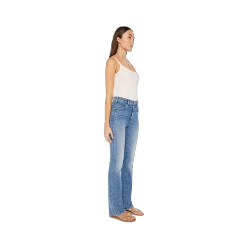 Hustler Sneak High-Rise Tapered Jeans