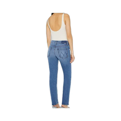 The Hustler Ankle High Rise Straight Jeans
