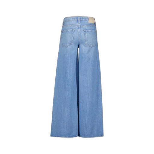 Slung Sugar Cone Sneak Low-Rise Flared Jeans