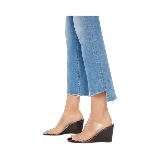 The Insider Crop Step Fray Jeans