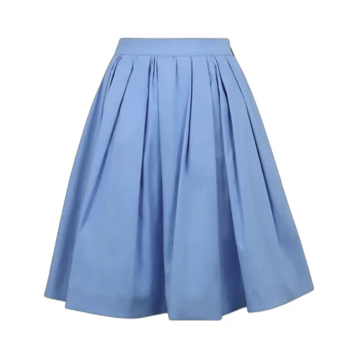 Pleated High-Waist Skirt