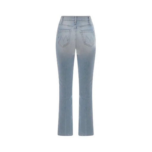 High-Waist Bootcut Jeans