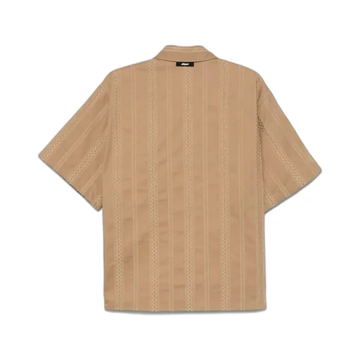 Embroidered Striped Shirt