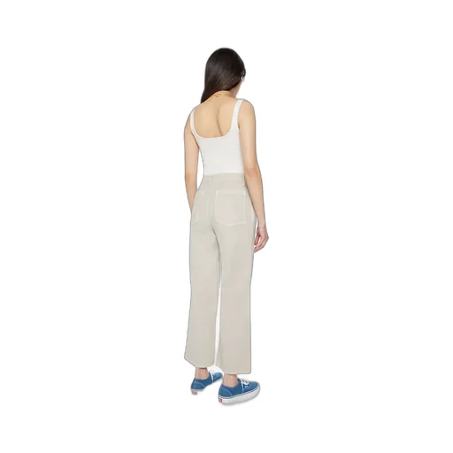 High-Rise Denim Pants