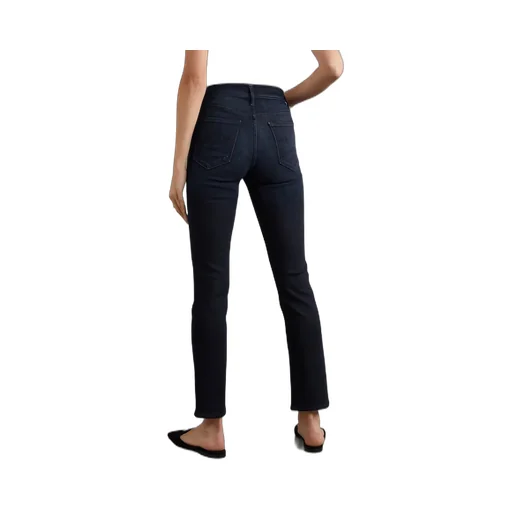 The Dazzler Mid-Waist Straight Jeans