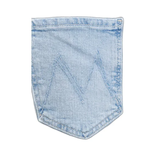 High Waisted Spinner Zip Heel Jeans
