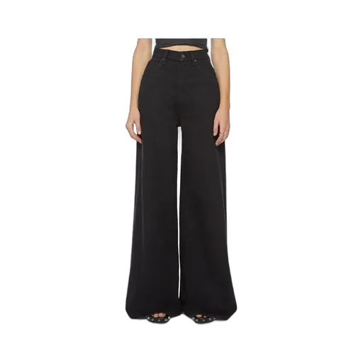 Mid-Rise Wide-Leg Jeans