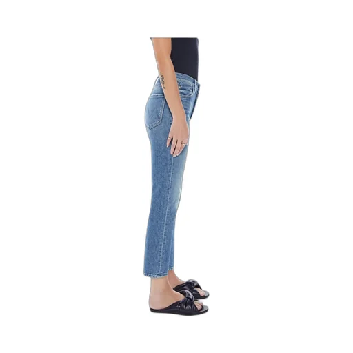 High-Rise Straight Leg Jeans