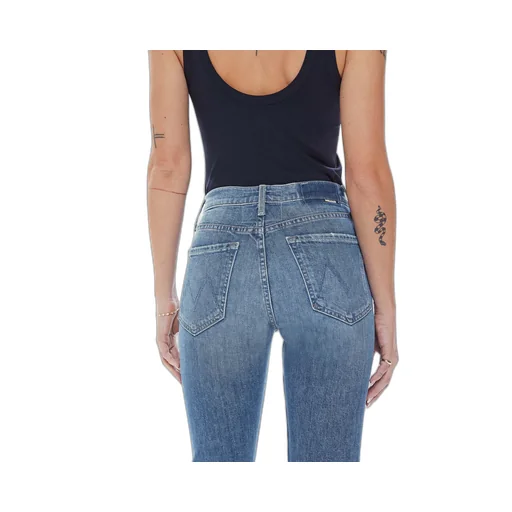 High-Rise Straight Leg Jeans