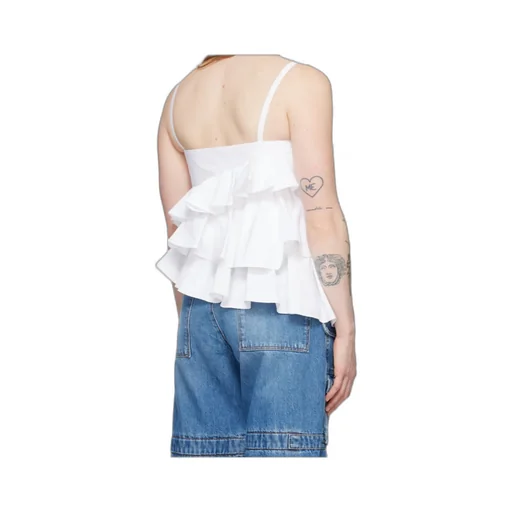 Asymmetric Ruffled Top