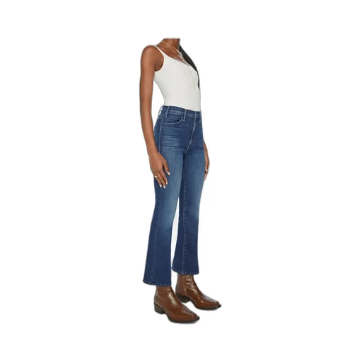 The Hustler Cropped Flared Jeans