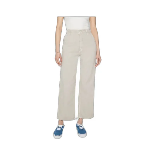 High-Rise Denim Pants