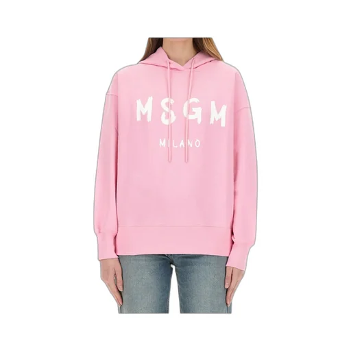 Logo-Print Drawstring Hoodie