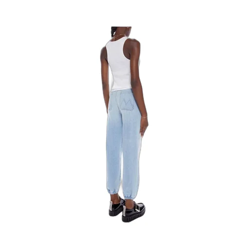 High-Rise Straight Jeans