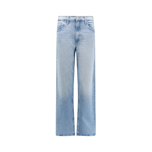 High Waisted Spinner Zip Heel Jeans