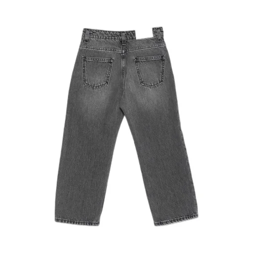 Logo Embroidered Jeans