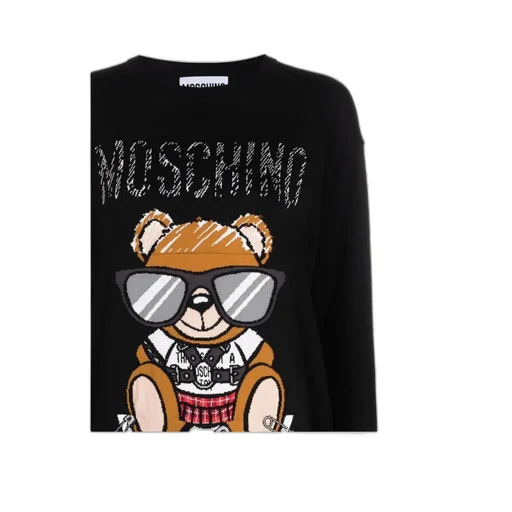 Round Neck Logo Sweater