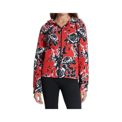 Printed Hooded Casual Jacket