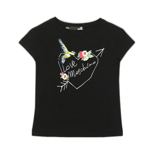 Round Collar Logo T-Shirt