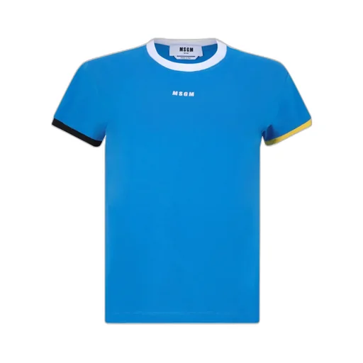 Logo Embroidered Crewneck T-Shirt