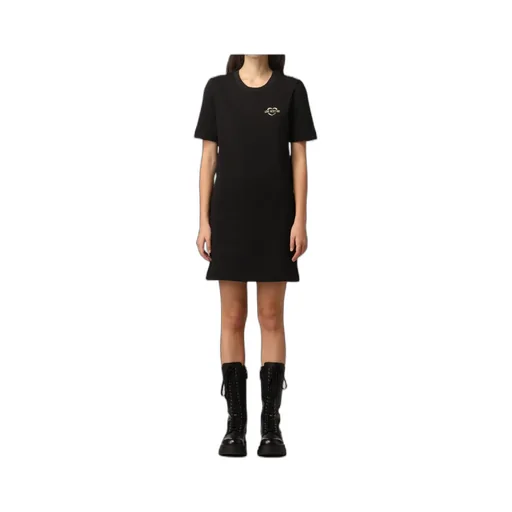 Round Neck Short-Sleeved Dress