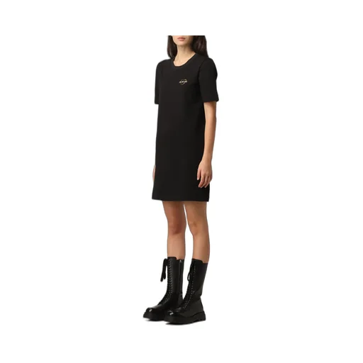Round Neck Short-Sleeved Dress