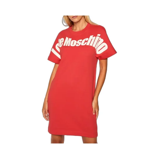 Round Neck Logo Dress