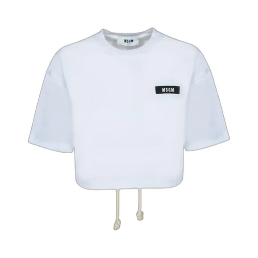 Open-Back Self-Tie T-Shirt