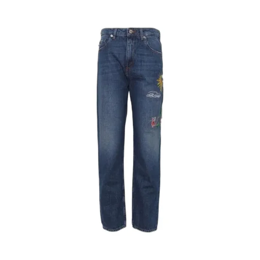 Embroidered Jeans