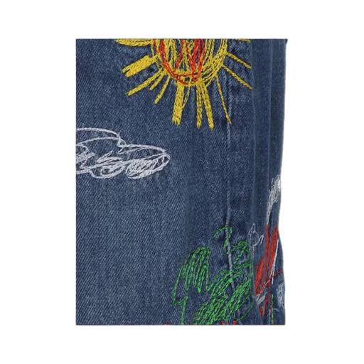 Embroidered Jeans