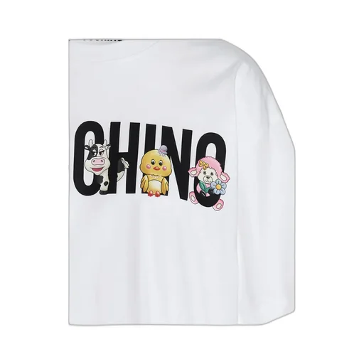 Logo Cartoon-Print T-Shirt