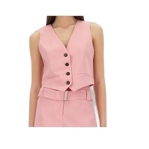 V-Neck Buttoned Waistcoat