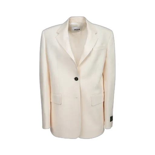 Single-Breasted Tailored Blazer