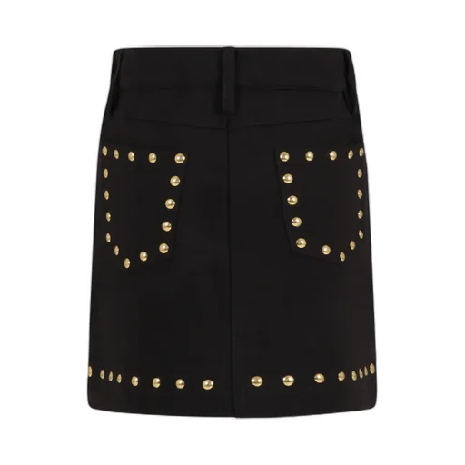 Sequin Logo Skirt
