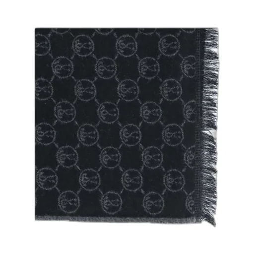 Logo-Intarsia Scarf