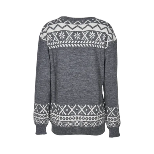 Round-Neck Long-Sleeved Pullover
