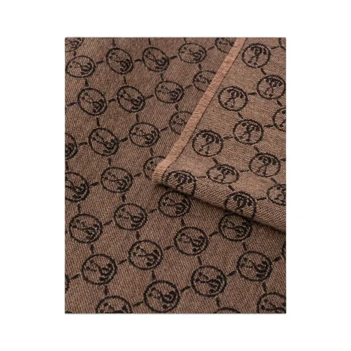 Logo Jacquard Wool Scarf