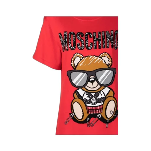 Teddy Print T-Shirt Dress