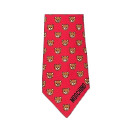 Teddy Bear Printed Tie